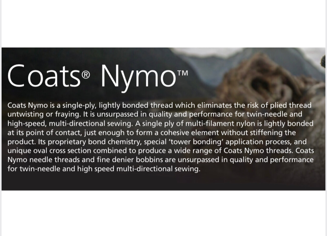 Nymo Thread, Size D, 0.30 mm (.012 in), Cream, 80 pc