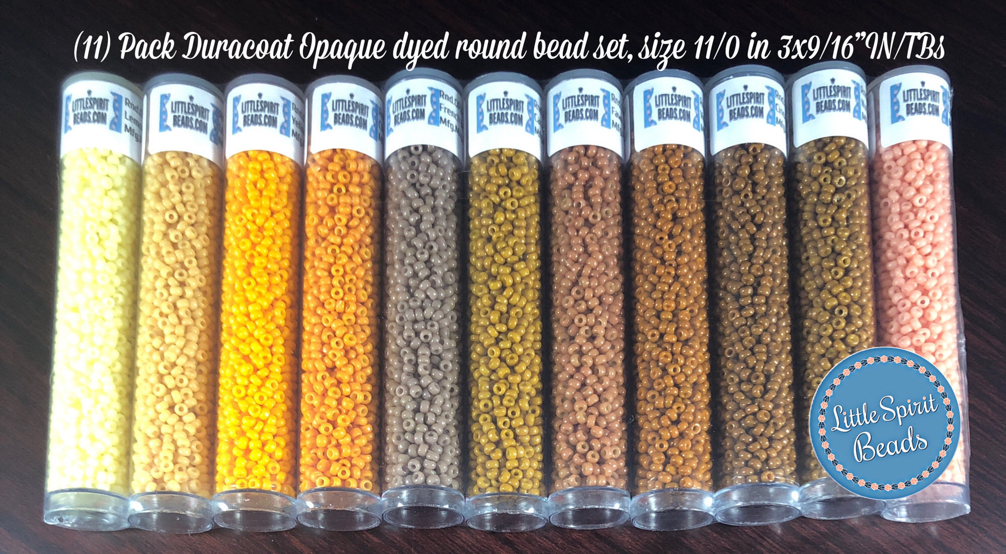 DC Opaque (D) round beads
